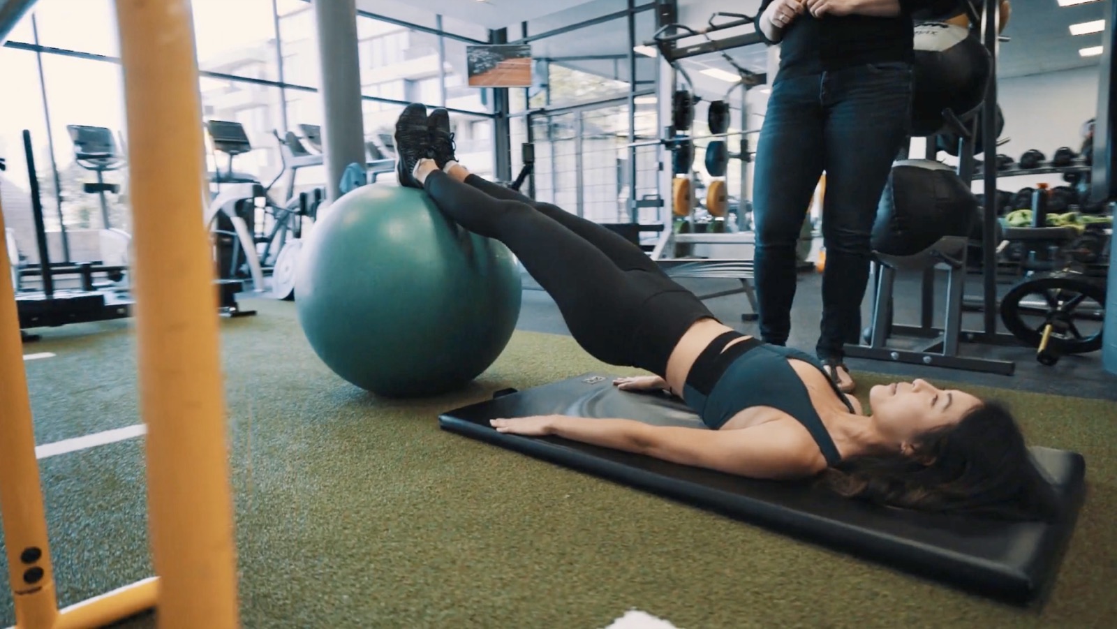 The Studio gym floor at Envision Physiotherapy False Creek